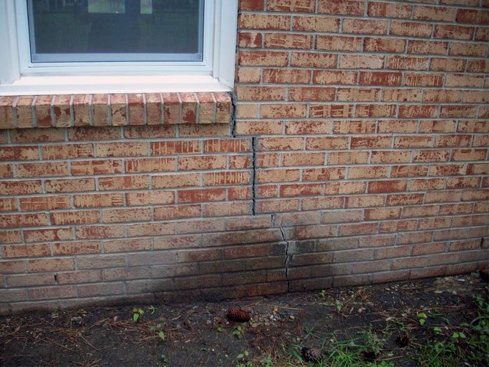 Cracked Foundation Wall