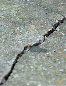Foundation Floor Crack